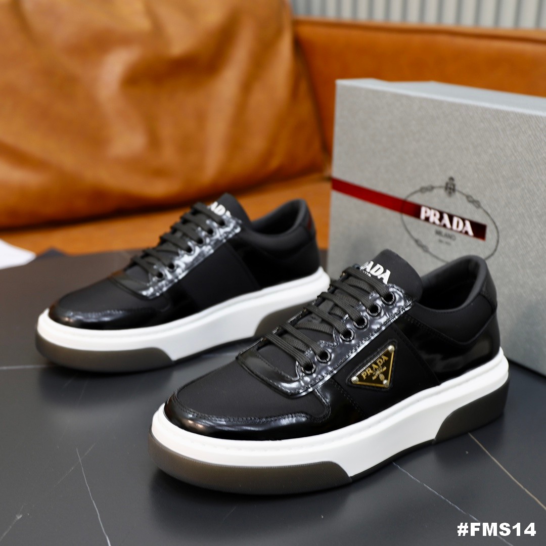 FMS14 | PRADA  Men's Shoes (P380)
